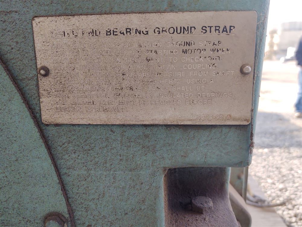 1250HP , 3576 RPM, 2300 Volts, Reliance Electric Motor