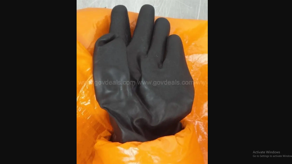 Kappler Z5H382 HazMat Suit - Zytron 500 Vapor Total Encapsulating - Orange LG/XL