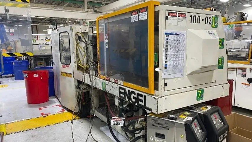 100 Ton Engel 1996 Hydraulic Injection Molding Machine Model ES330/100