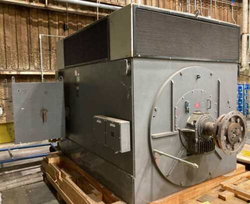 GE 8000HP AC Induction Motor 3580RPM 4160 Volts, CCW rotation