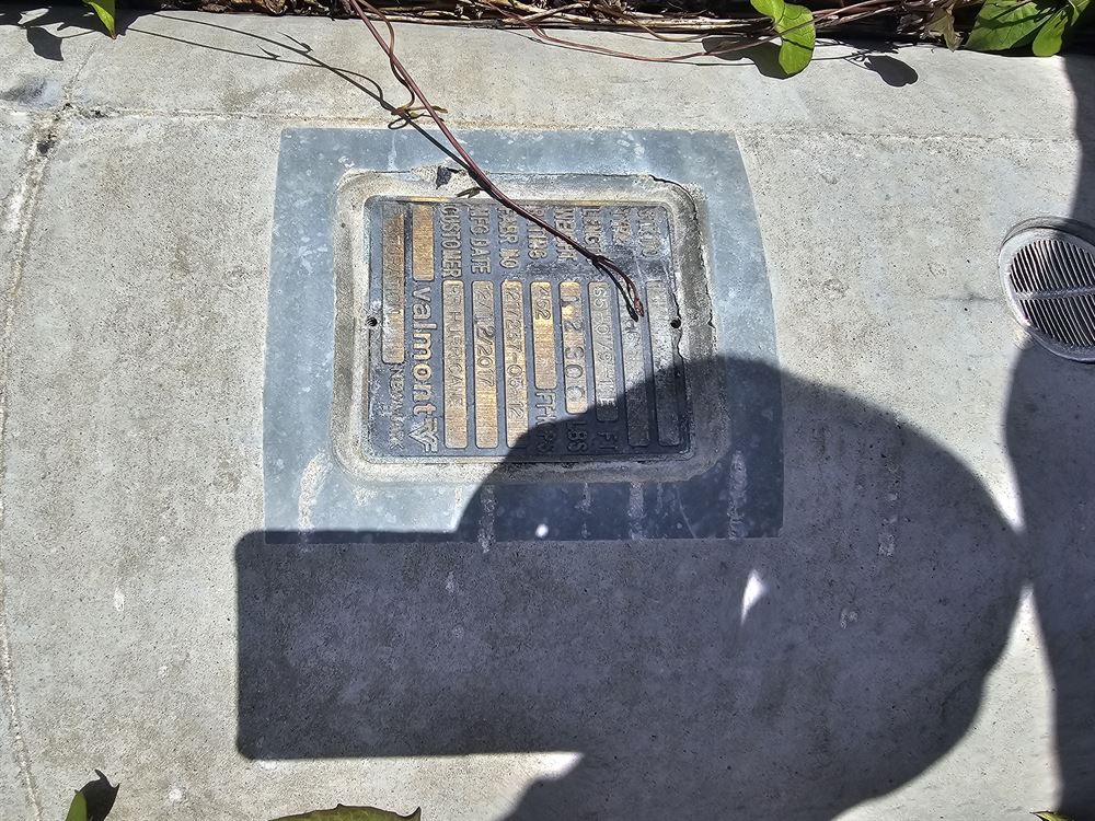 Spun Concrete Poles, Single Section 65 Ft H6 Class, 72 count, Valmont Inc