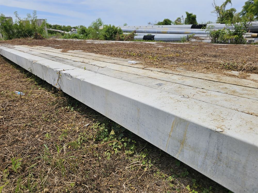 Rectangular Concrete Electric Pole, 65ft H6, 24 Count, Power Poles Inc