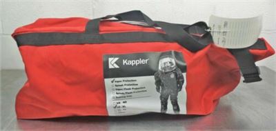 Kappler Z5H382 HazMat Suit - Zytron 500 Vapor Total Encapsulating - Orange 2X3X