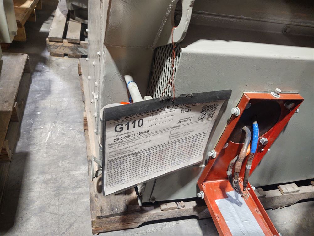 250HP, 1200RPM, 4160V, Westinghouse, 5009P30, TEFC Electric Motor