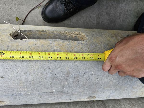 Spun Concrete Poles, Single Section 65 Ft & 50ft H6 Class - Valmont Inc