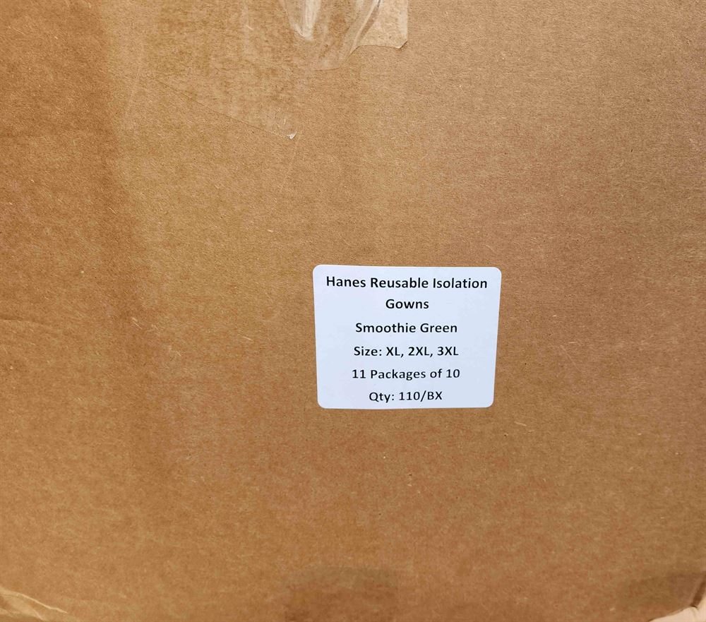 Hanes Reusable Patient/Procedure Gowns