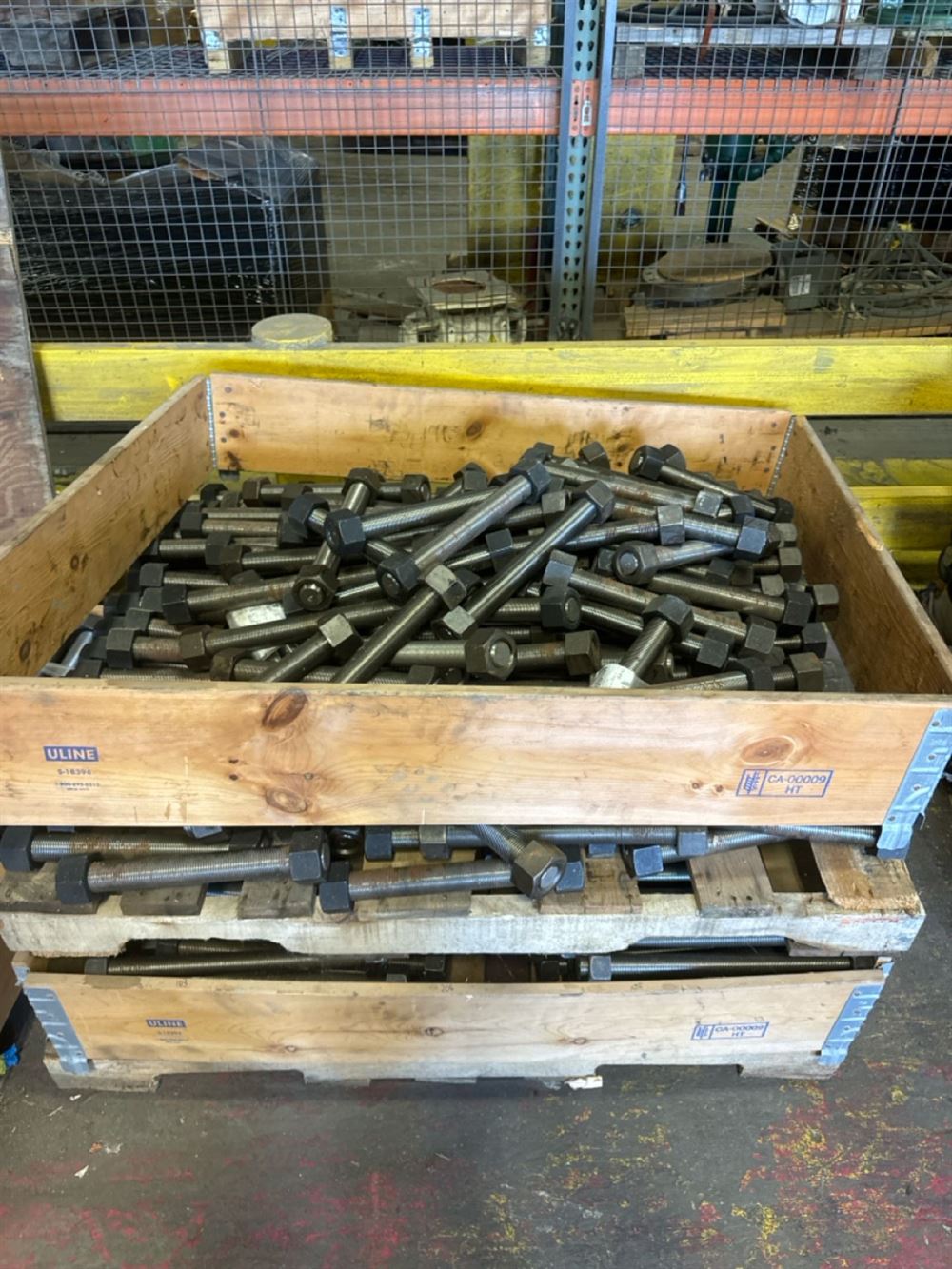 Assorted lot of Large Stud, Bolts, Nuts - Approx 15 Tons