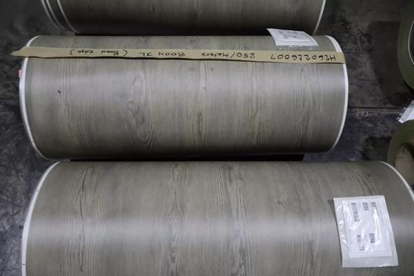 Wood Grain Vinyl Finished Rolls - 39.5" Wide - Approx 100 Tons