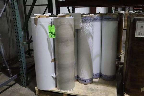 Wood Grain Vinyl UNFINISHED Rolls - 39.5" Wide - Approx 100 Tons