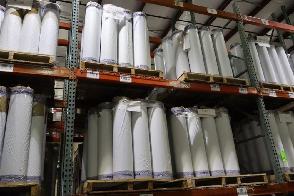 Wood Grain Vinyl FILM (Unfinished) Rolls - 48" Wide - Approx 30 Tons