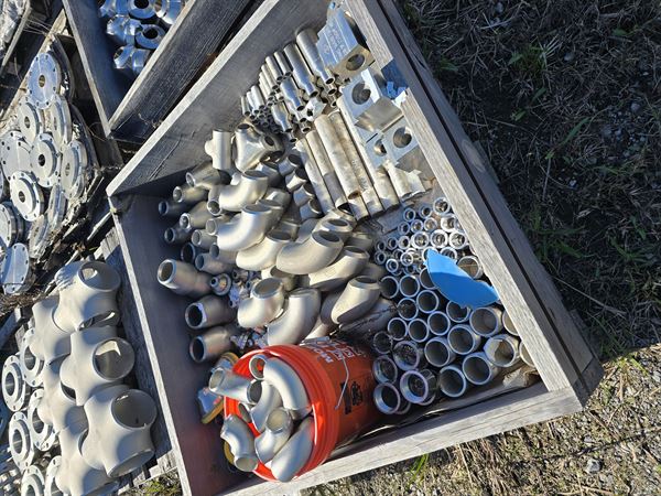 Approx 20000 lbs of SS Fittings (316 /347)