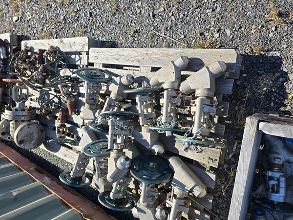 Approx 10000 lbs of CS and SS Valves