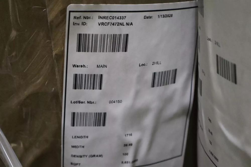 Wood Grain Vinyl UNFINISHED Rolls - 39.5" Wide - Approx 100 Tons