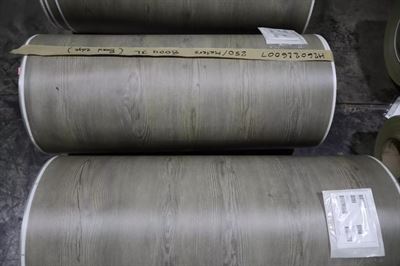 Wood Grain Vinyl Finished Rolls - 39.5" Wide - Approx 100 Tons