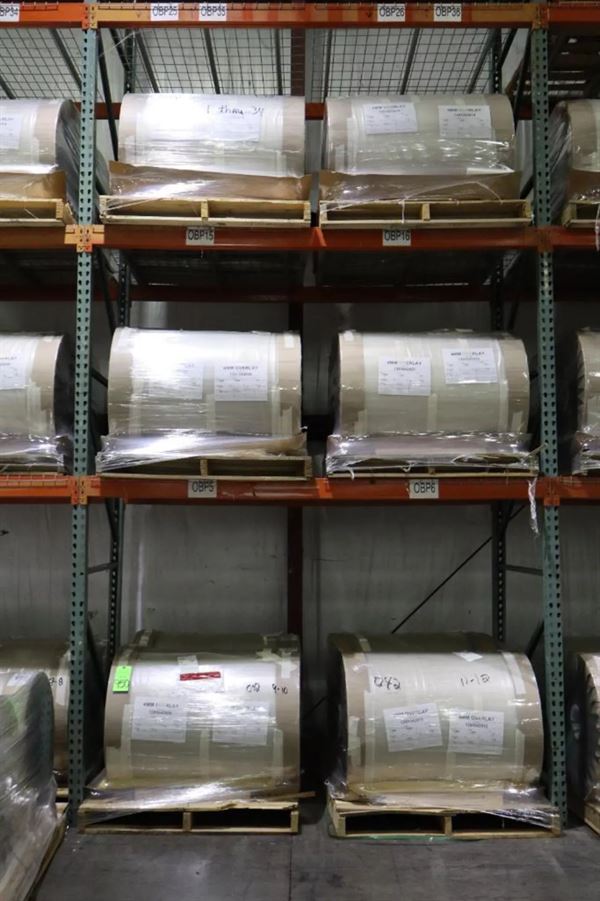 Clear Wear Layer Overlay Rolls 0.016" x 39.5", 3281' Per Roll - 50 Tons