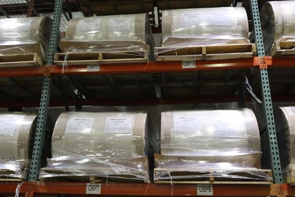 Clear Wear Layer Overlay Rolls 0.016" x 39.5", 3281' Per Roll - 50 Tons