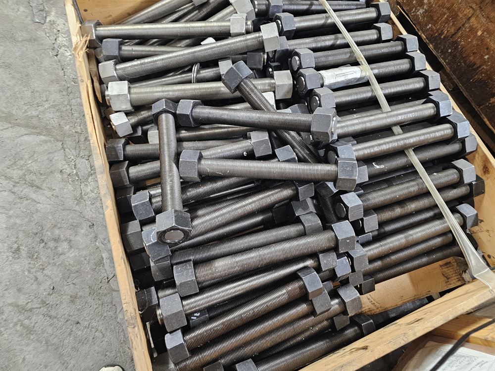 Assorted lot of Large Stud, Bolts, Nuts - Approx 15 Tons
