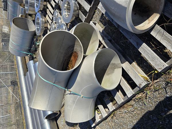 Approx 20000 lbs of SS Fittings (316 /347)