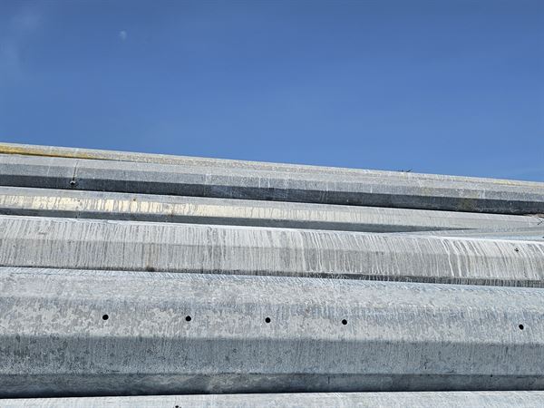 Galvanized Utility Pole (70ft 2 Section) - 1837 count - CHM Utility