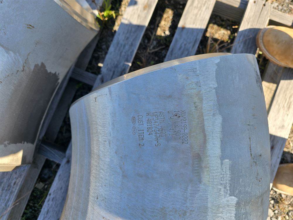 Approx 20000 lbs of SS Fittings (316 /347)