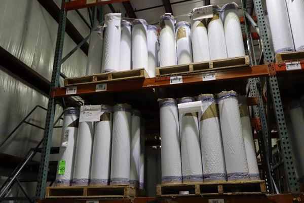 Wood Grain Vinyl FILM (Unfinished) Rolls - 48" Wide - Approx 30 Tons
