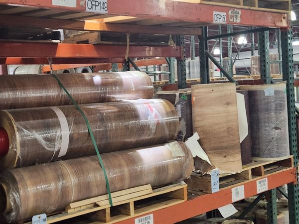 Wood Color Decor Paper Rolls - Finished Assorted Stock