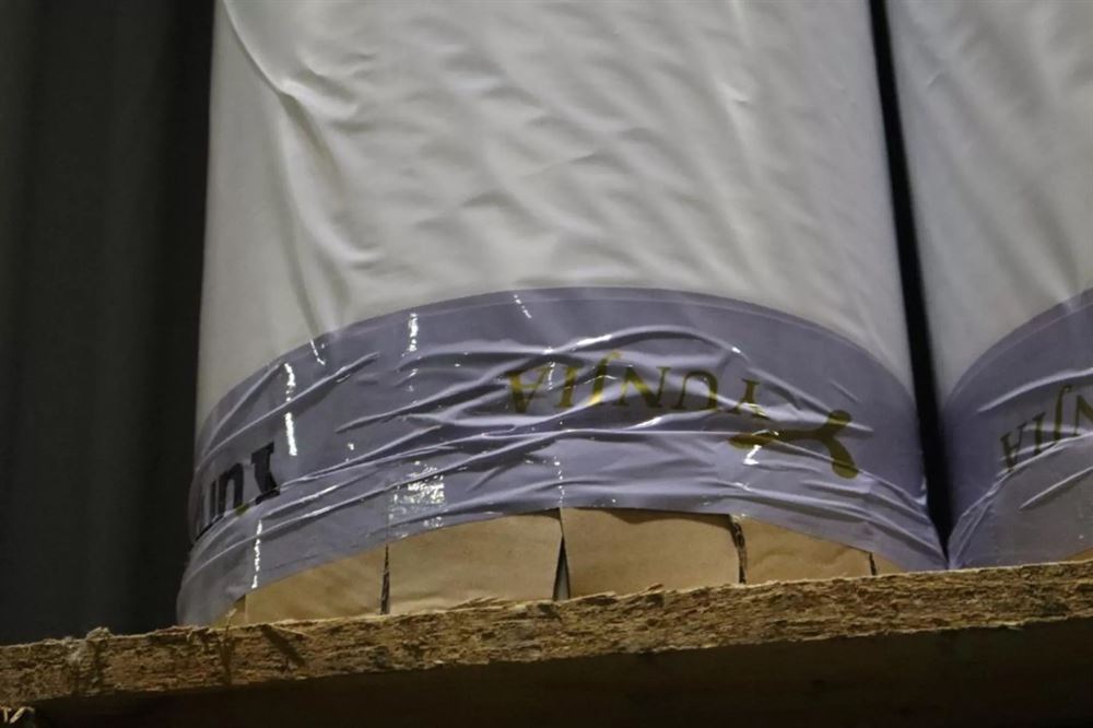 Wood Grain Vinyl FILM (Unfinished) Rolls - 48" Wide - Approx 30 Tons