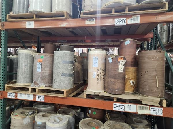 Wood Color Decor Paper Rolls - Finished Assorted Stock