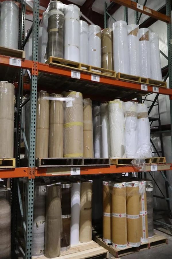 Wood Grain Vinyl UNFINISHED Rolls - 39.5" Wide - Approx 100 Tons