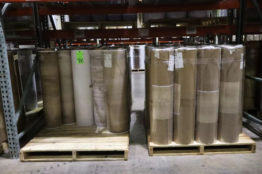Wood Grain Vinyl UNFINISHED Rolls - 39.5" Wide - Approx 100 Tons