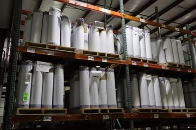 Wood Grain Vinyl FILM (Unfinished) Rolls - 48" Wide - Approx 30 Tons